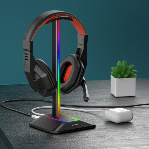 RGB Luminous Gaming Headphone Holder