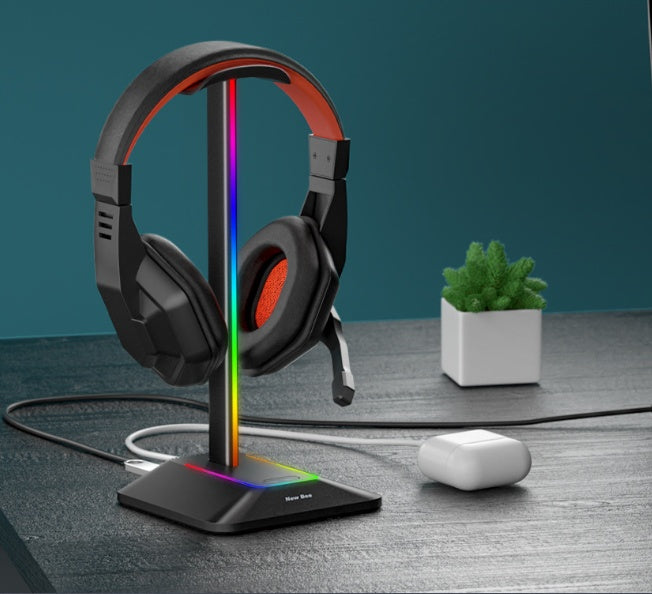 RGB Luminous Gaming Headphone Holder