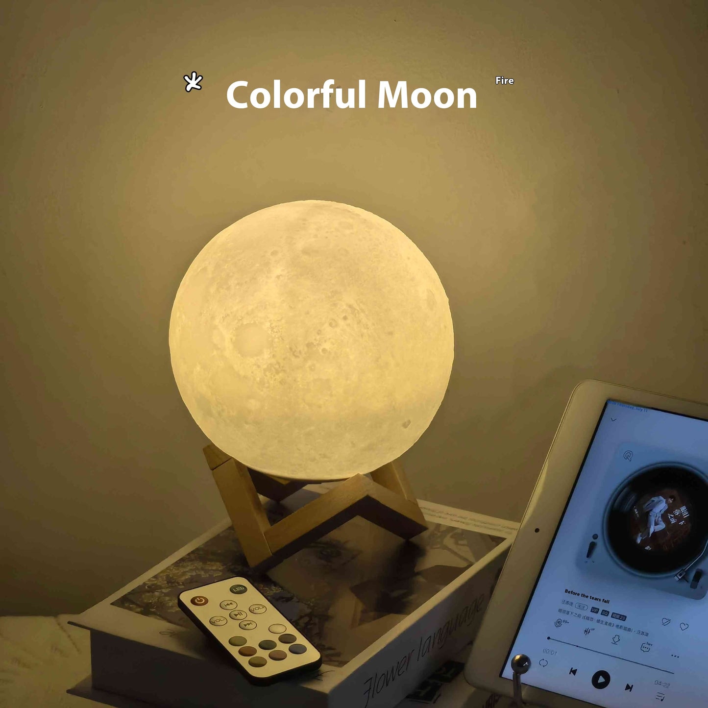 Star Ring Dream Bluetooth Speaker Desktop Decoration Small Night Lamp